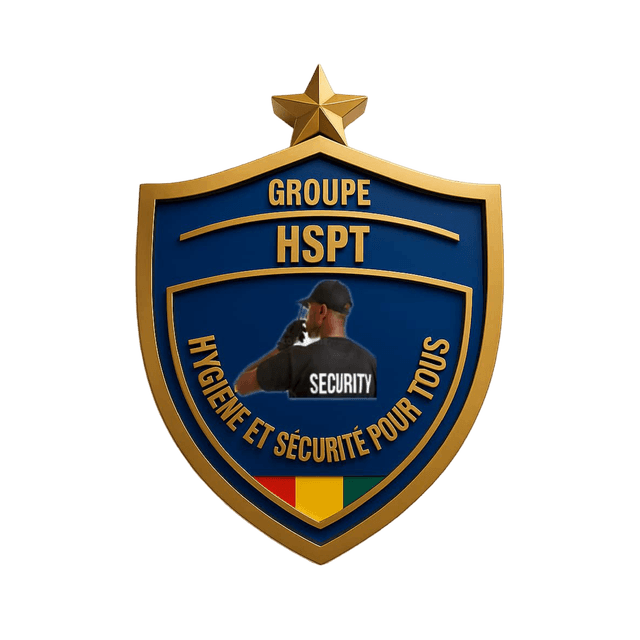 Écusson GROUPE HSPT — Hygiène et sécurité pour tous